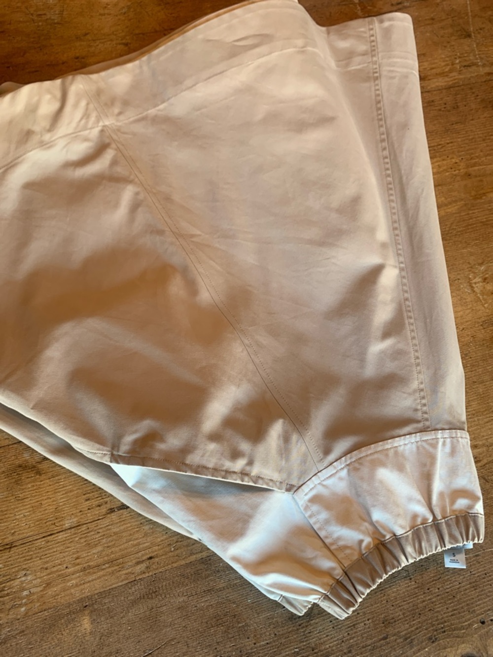 Anthropologie Maeve Beige Elastic Waist Skirt with Pockets - Picture 12 of 16